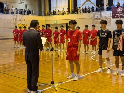 ハンドボール部　県新人大会で準優勝!