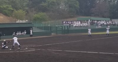 硬式野球部 春季岡山県高等学校野球大会　惜しくも敗退
