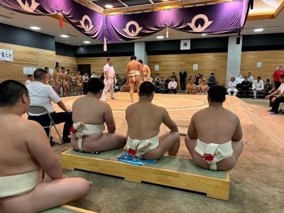 相撲部中国大会で準優勝!