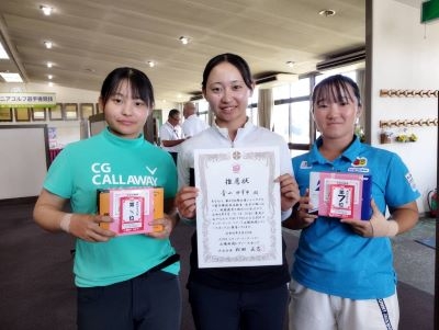 ゴルフ部　岡山県ジュニアゴルフ選手権競技で優勝!!