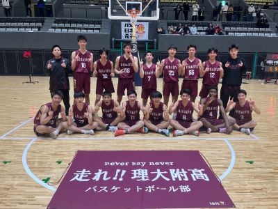 バスケットボール部　新年会、新人戦、新人戦中国大会、盛りだくさんでフル稼働。