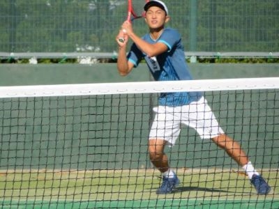 テニス部　全国私学高等学校テニス選手権大会中国予選で優勝!