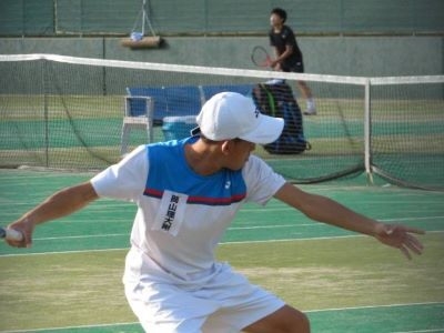テニス部　全国私学高等学校テニス選手権大会中国予選で優勝!