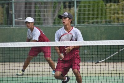 ​ソフトテニス部　県新人大会地区大会で優勝!