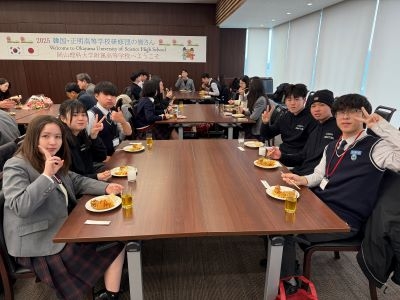 ​韓国正明高校研修団が来校①