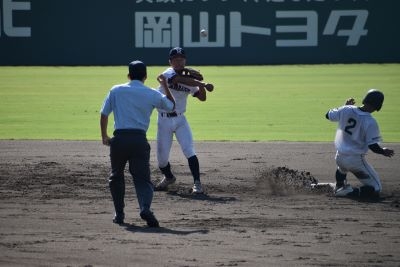 硬式野球部　令和3年度秋季岡山県高等学校野球大会ベスト8!!
