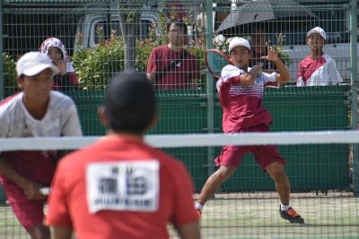 ​ソフトテニス部　県新人大会地区大会で優勝!