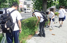 グローバルサイエンスコースの行事風景